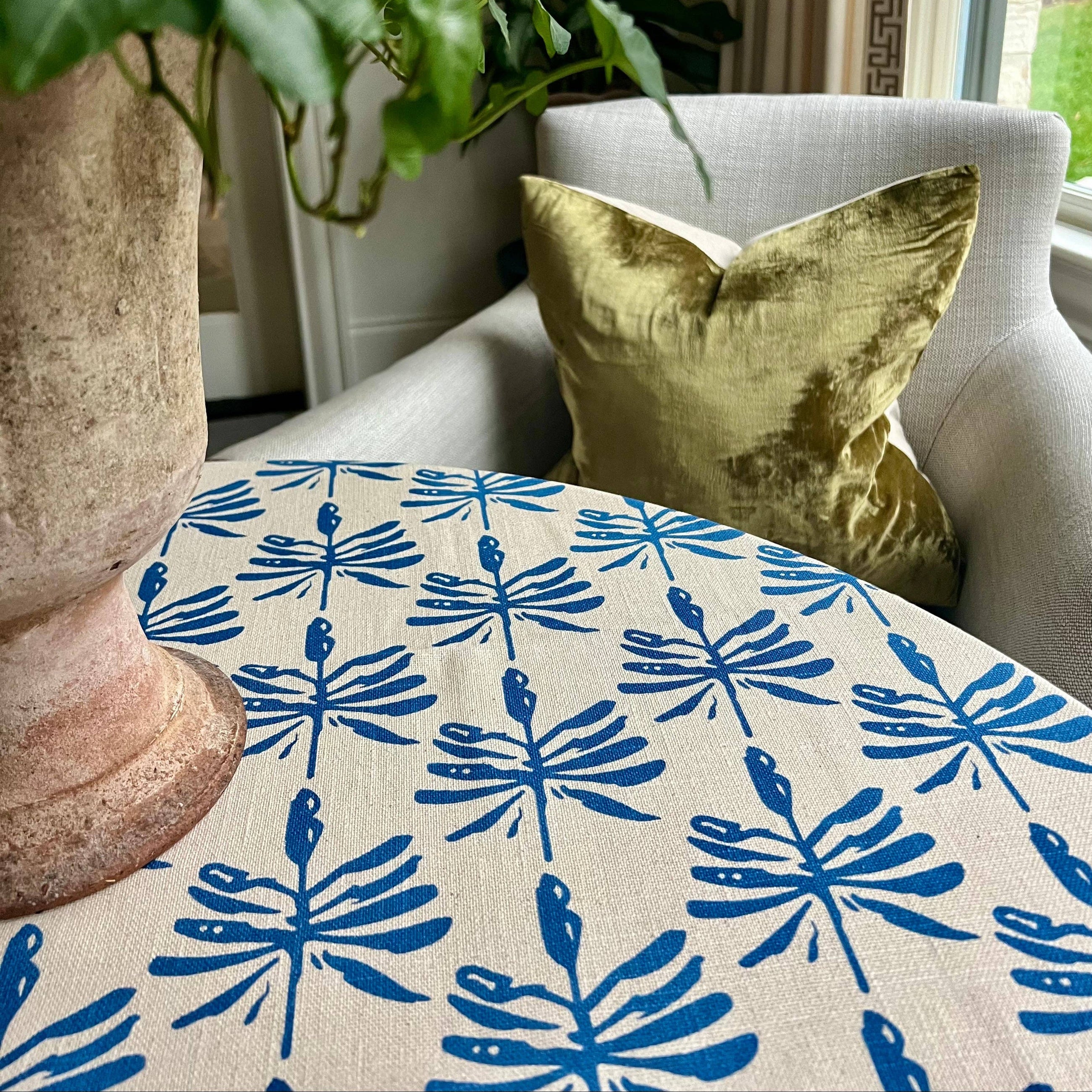 Blue Dragonfly 60x60" Square