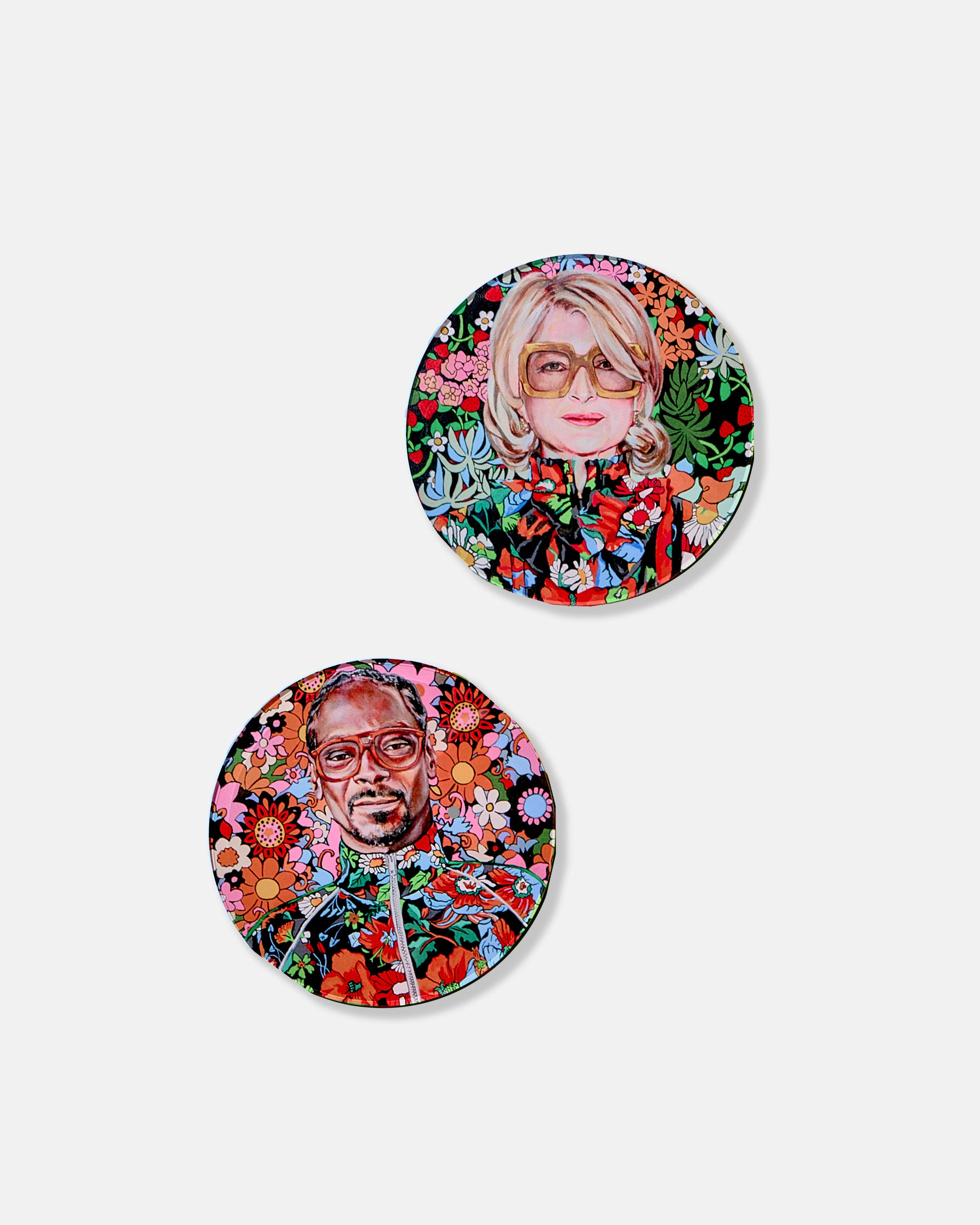 Best Buds Acrylic Coaster Set of 4