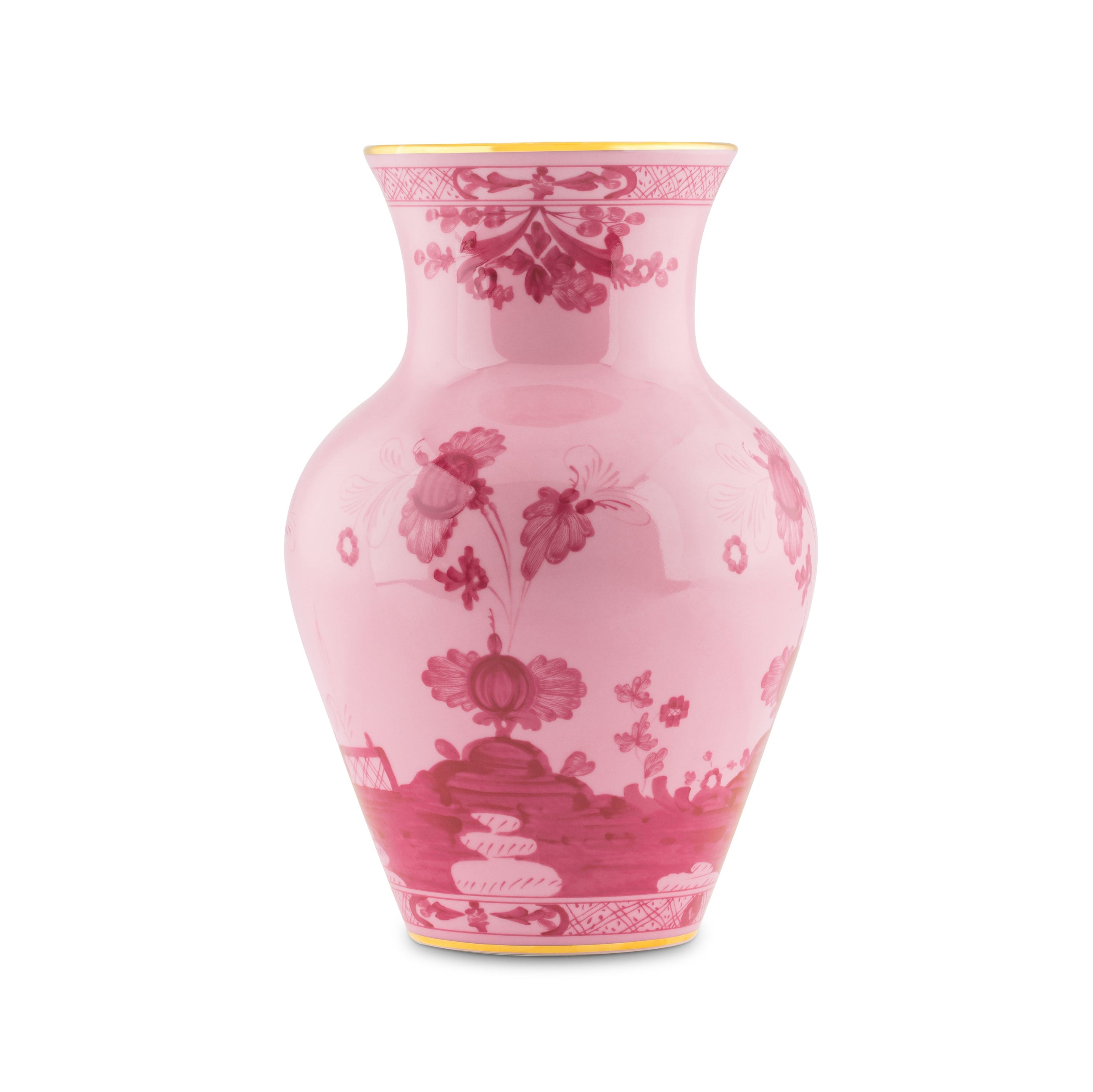 Porpora Ming Vase, 10"