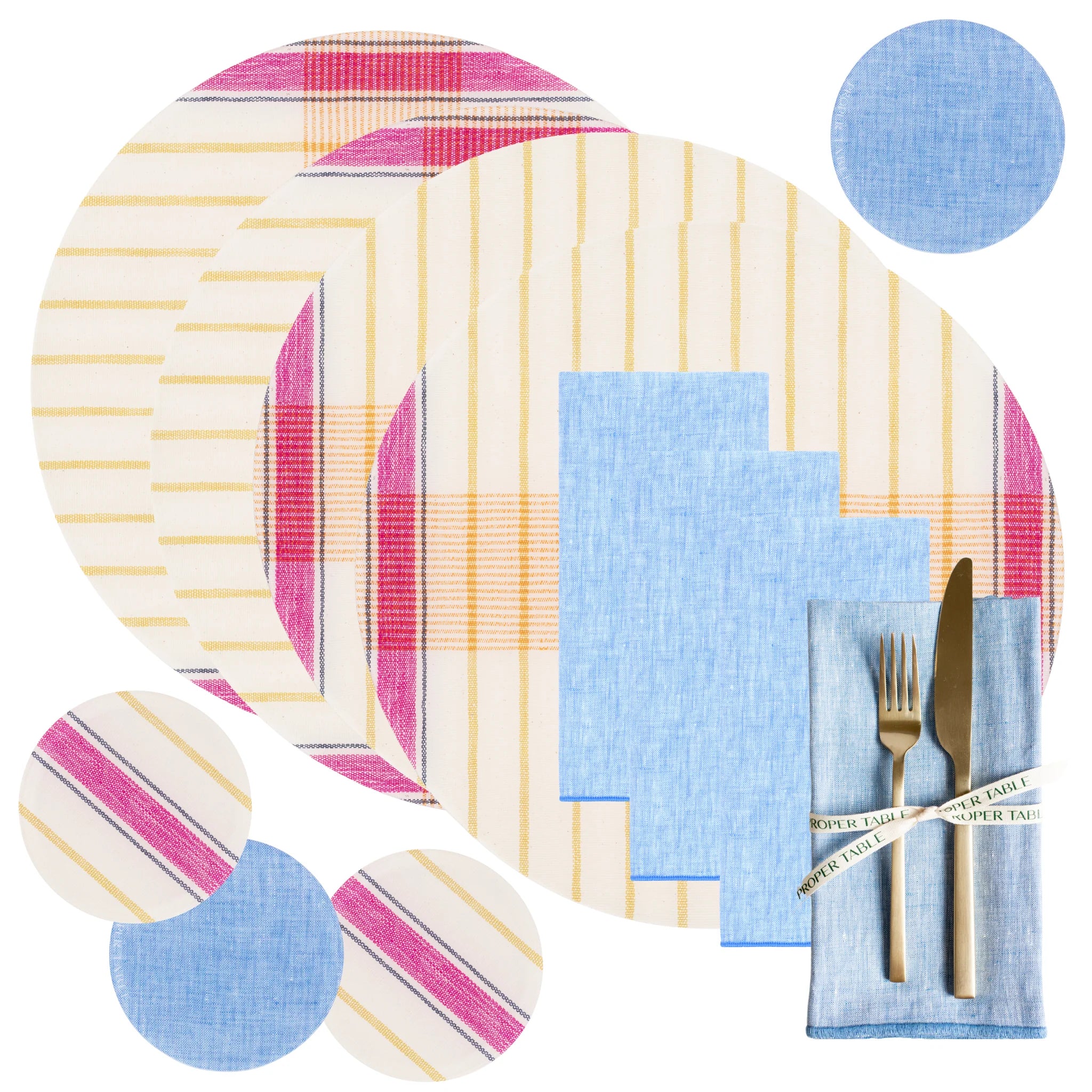 Rose Loomed Placemat