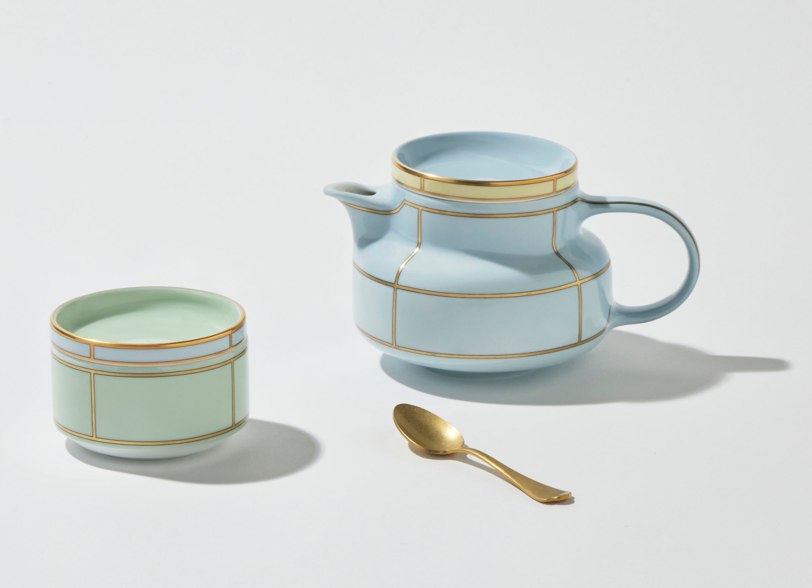 Verde Tea Cover/ Butter Dish