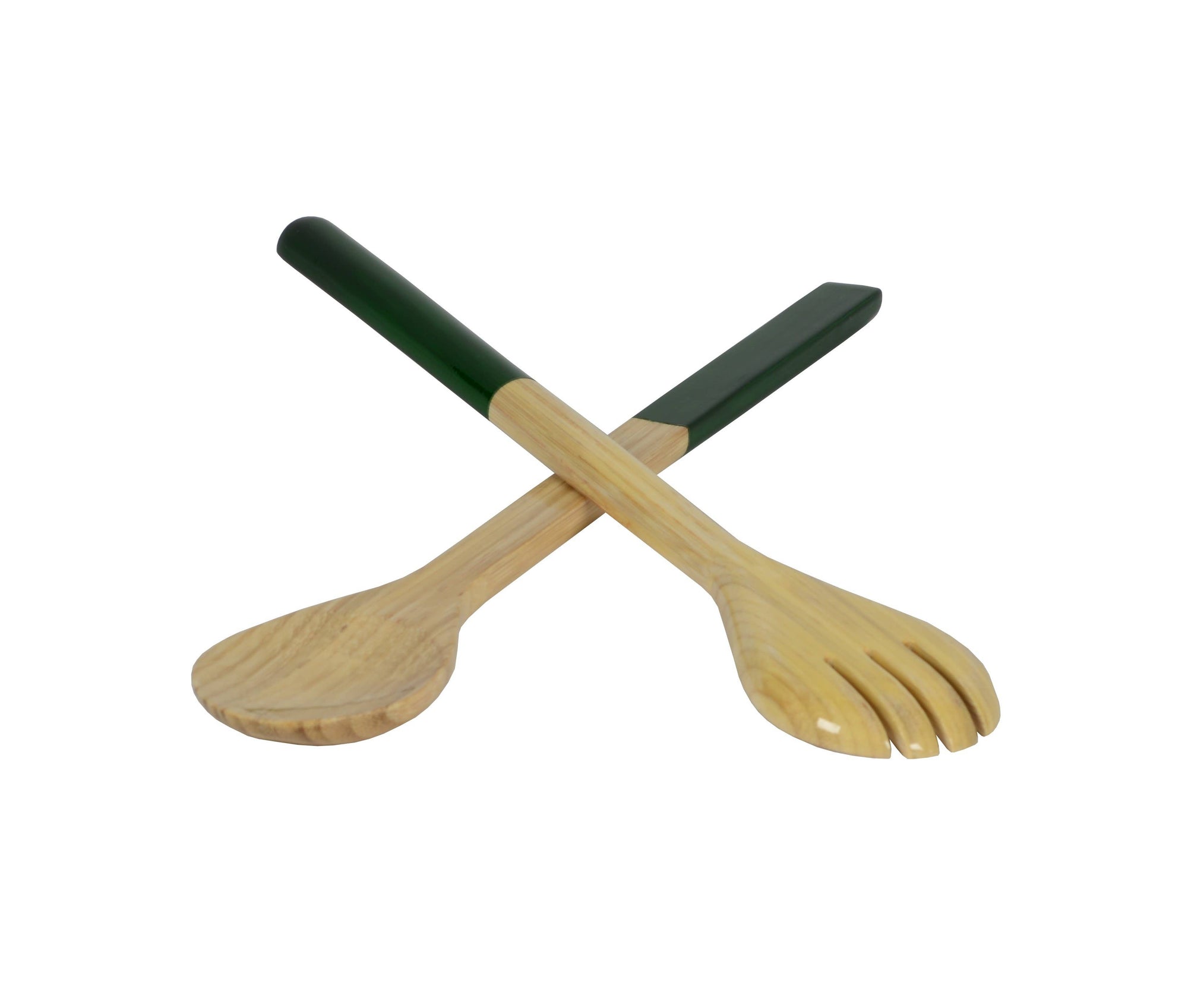 Bamboo 14.7 White Server Set