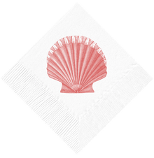 Shell Beverage Napkins
