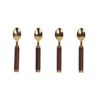 Wooden Handle Spoon, Set of 4