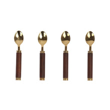 Wooden Handle Spoon, Set of 4