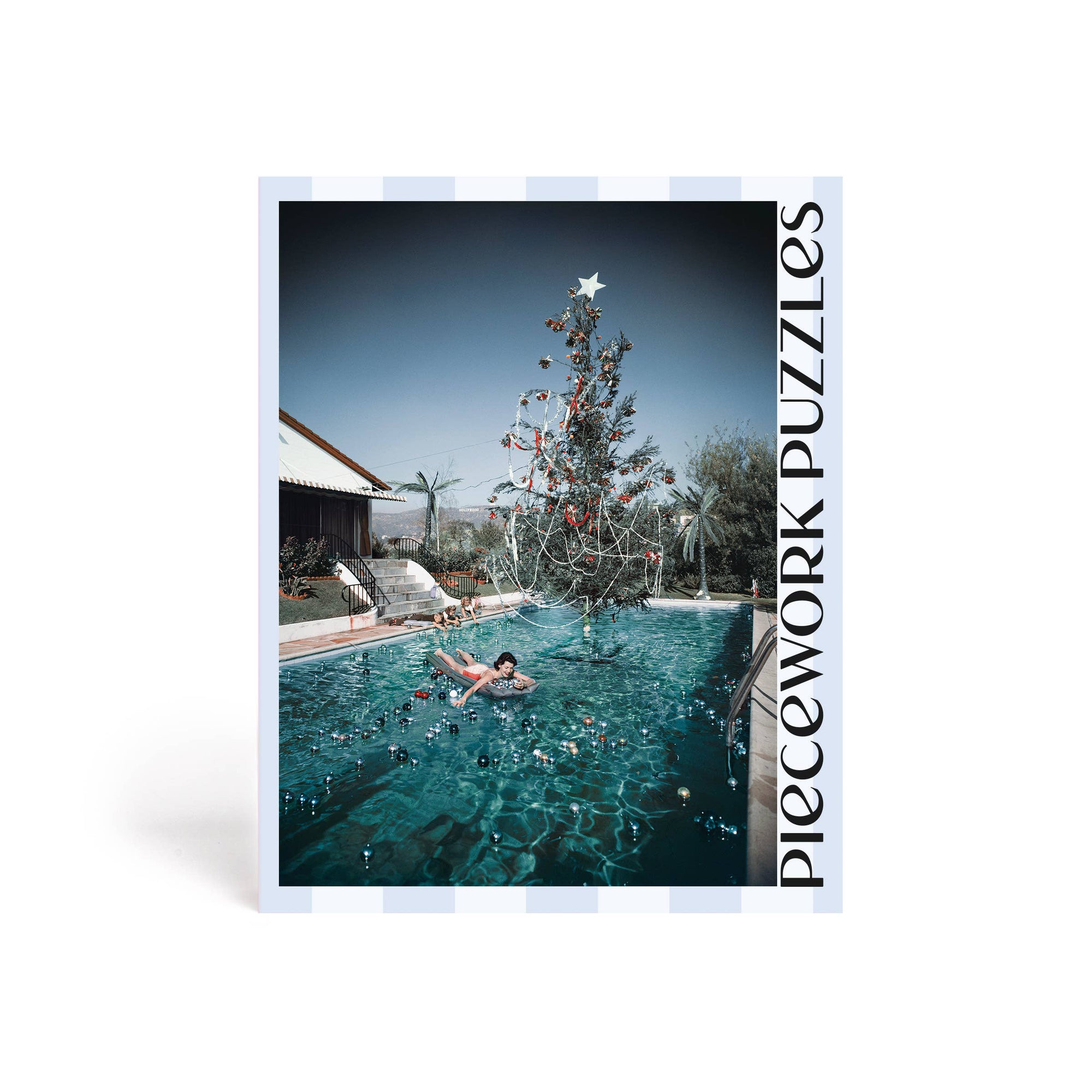 Christmas Swim Puzzle, Slim Aarons Collab