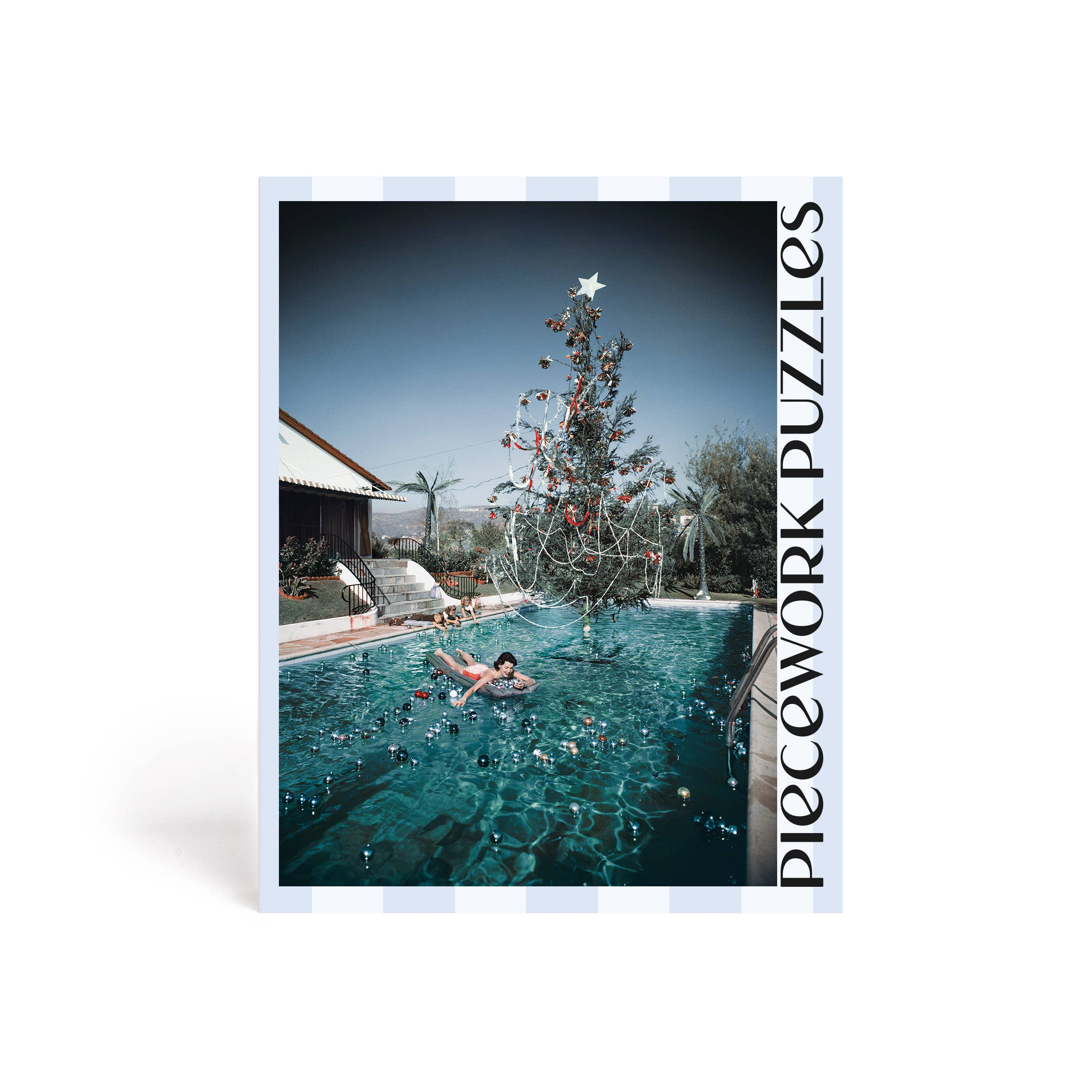 Christmas Swim Puzzle, Slim Aarons Collab