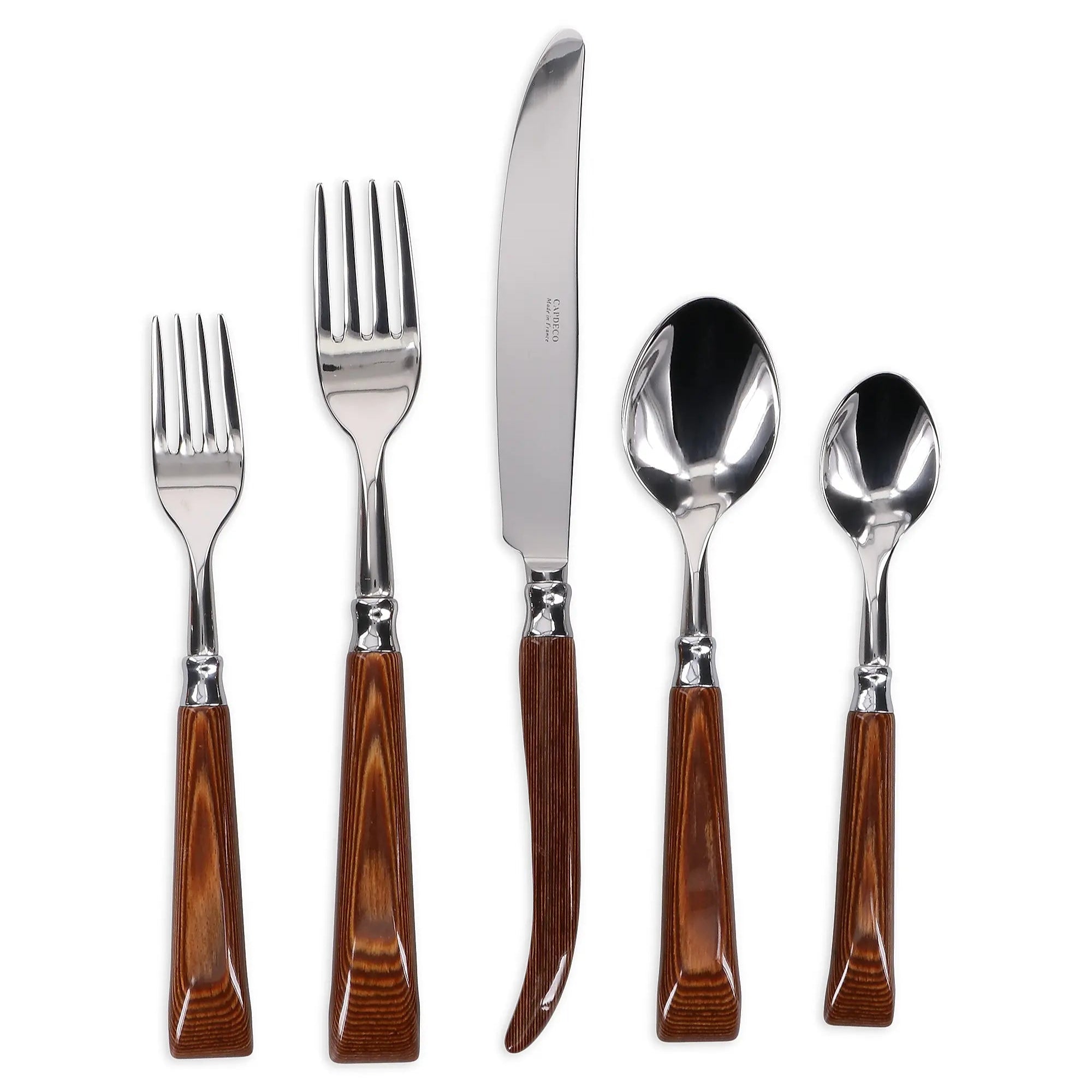 Orio Wood, 5-Pc Place Setting