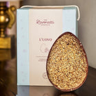 Easter Egg with IGP Hazelnut and Salt, 80% Dark Chocolate