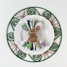 Rattan Bunny Napkin Ring