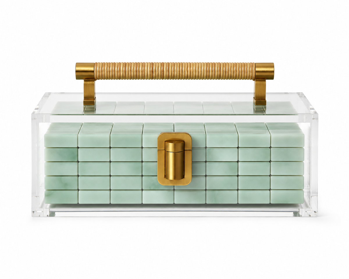 Royal Palm Mahjong Tile Display Case