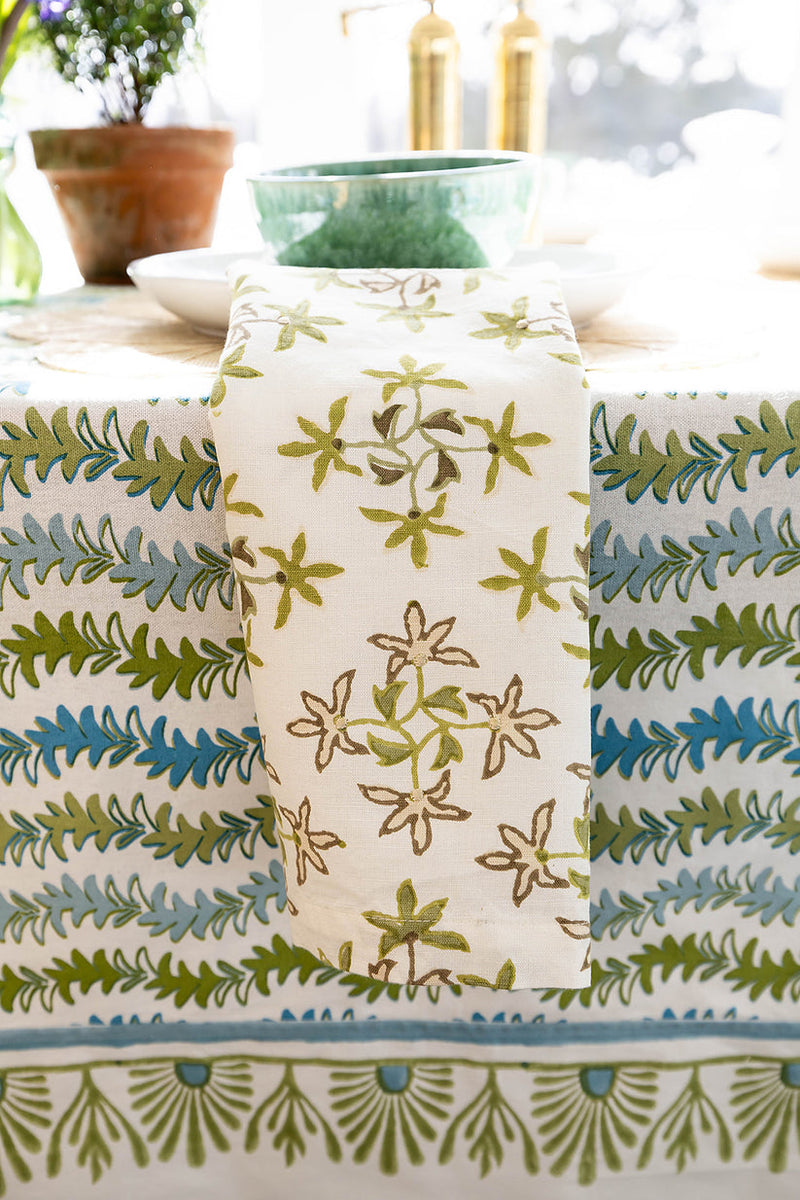 Leyla Verde Tablecloth