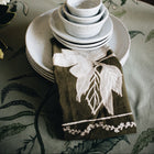 Brown Magnolia Napkin