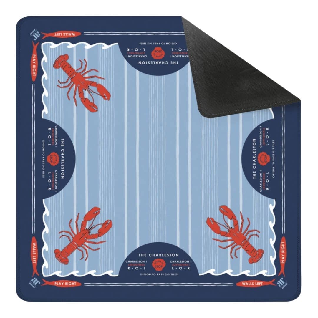 Coastal Lobster Mahjong Mat