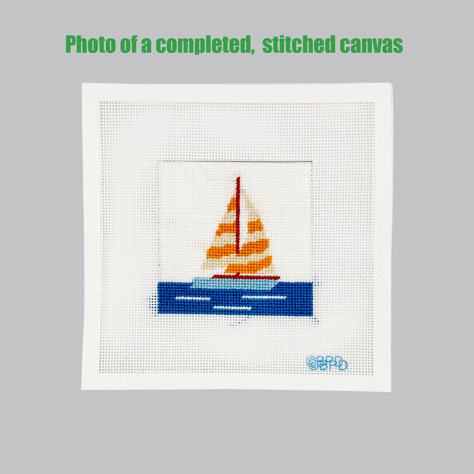 Sailboat Needlepoint Kit