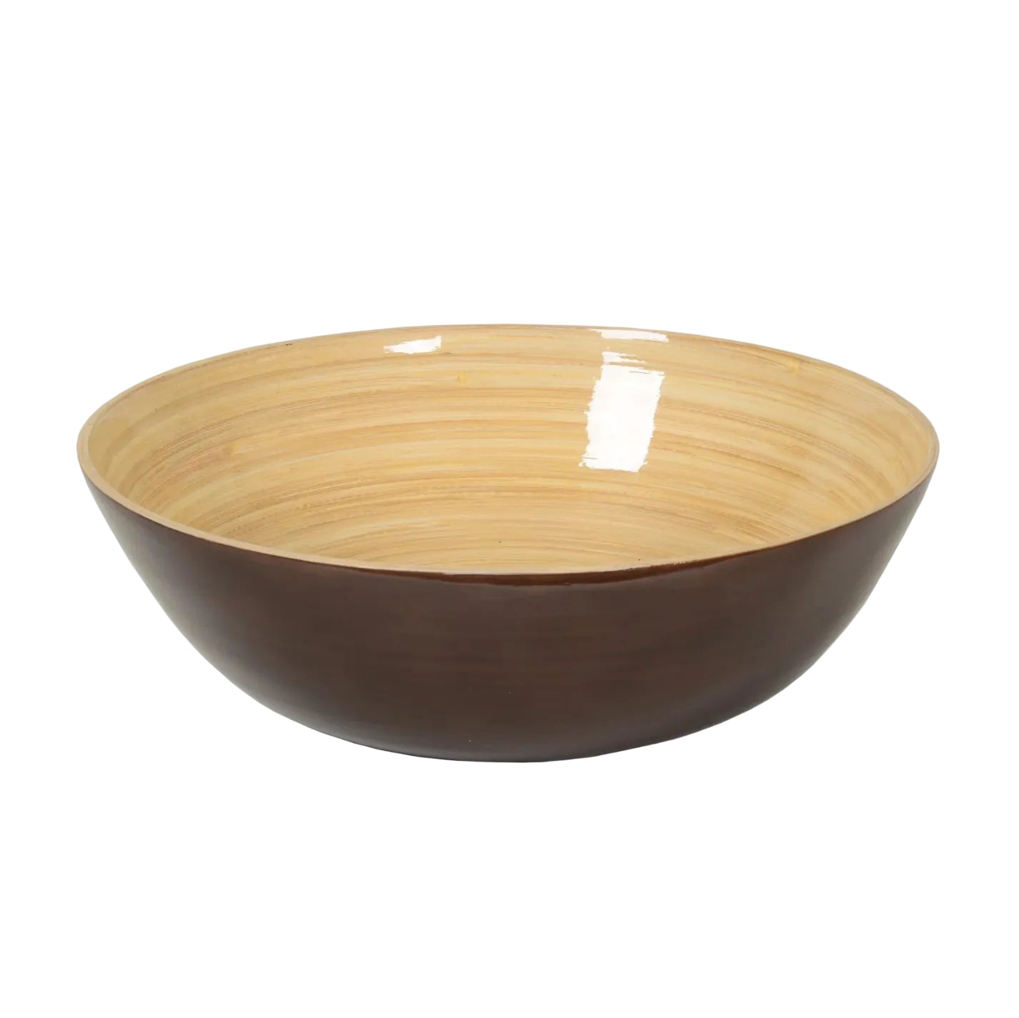 Bamboo Classic Serving Bowl, Brown