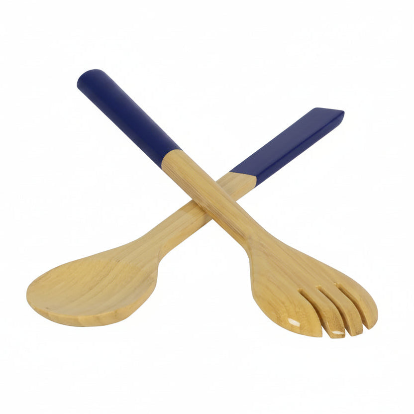 Bamboo 14.6" Server Set, Navy