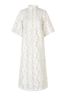 White Eyelet Dress