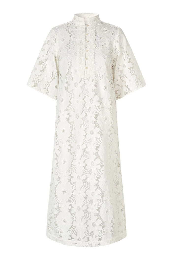 White Eyelet Dress
