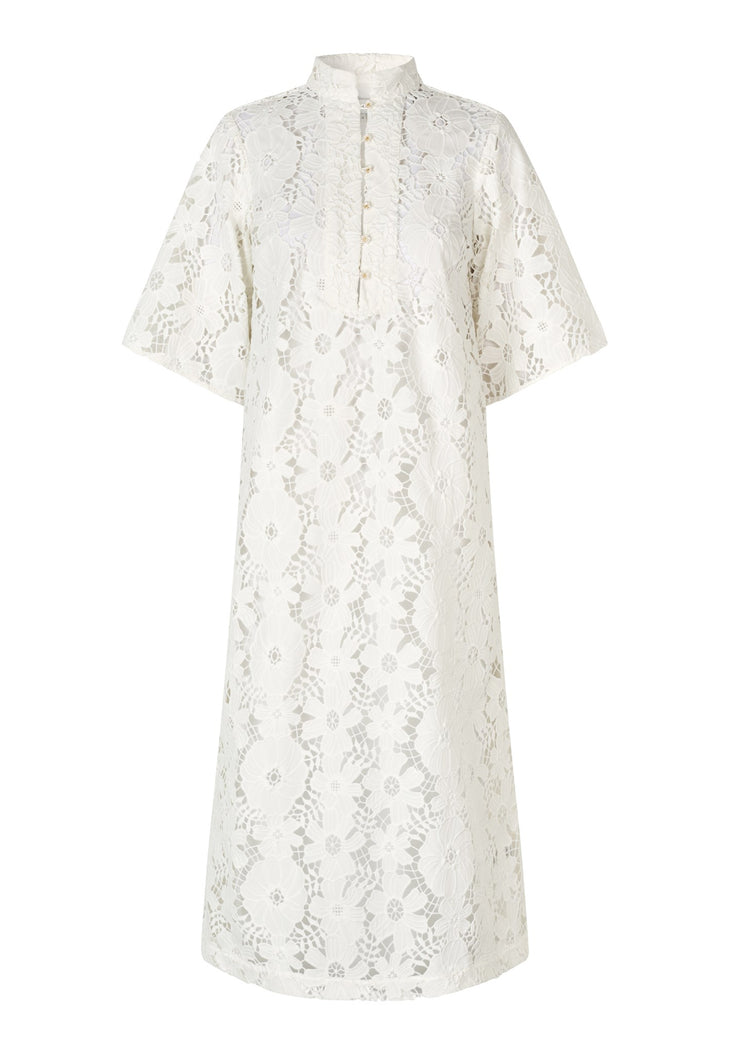 White Eyelet Dress