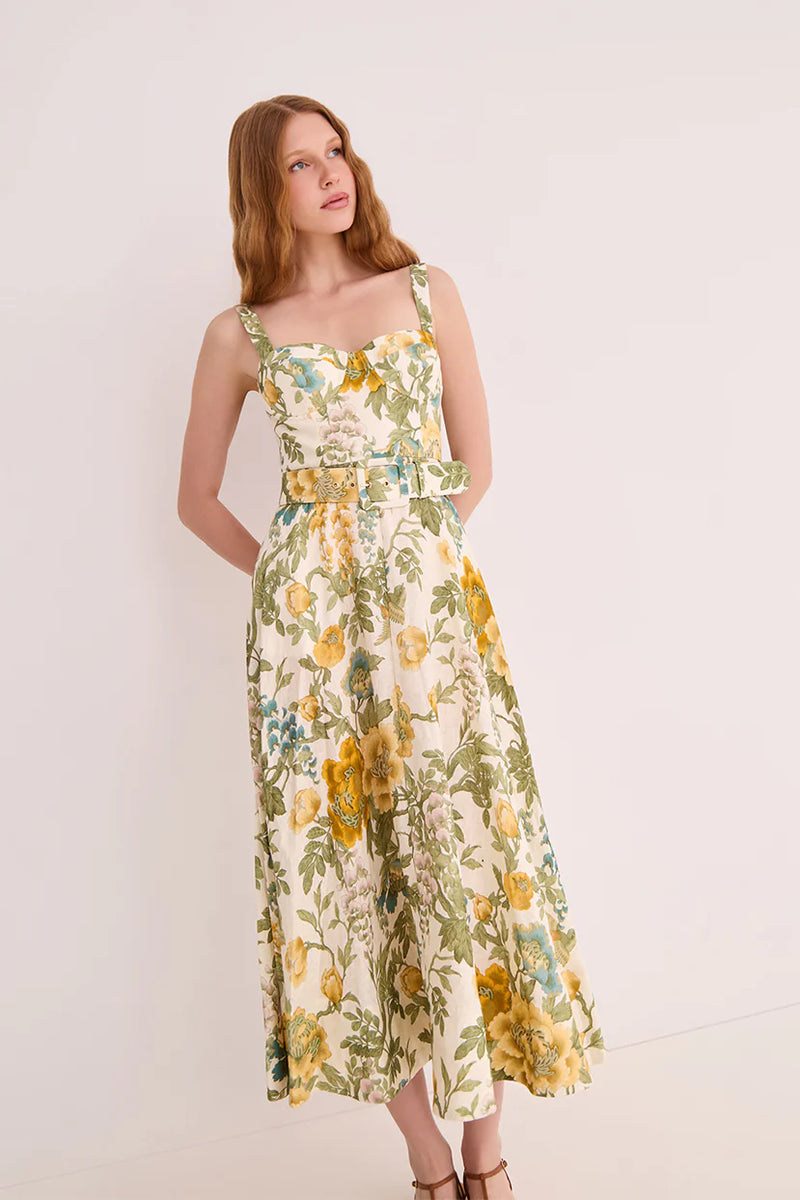 Calypso Flora Meadow Dress by Cara Cara