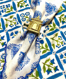 Pagoda Napkin Rings, S/4