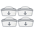 Sailor Hat Cocktail Napkins, Set of 4