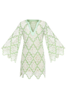 Palermo Scallop Mini Dress