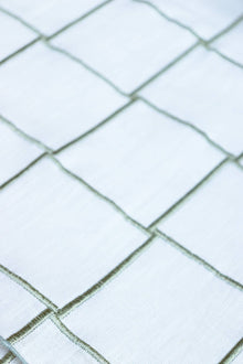 Green Trellis 55x95" Tablecloth