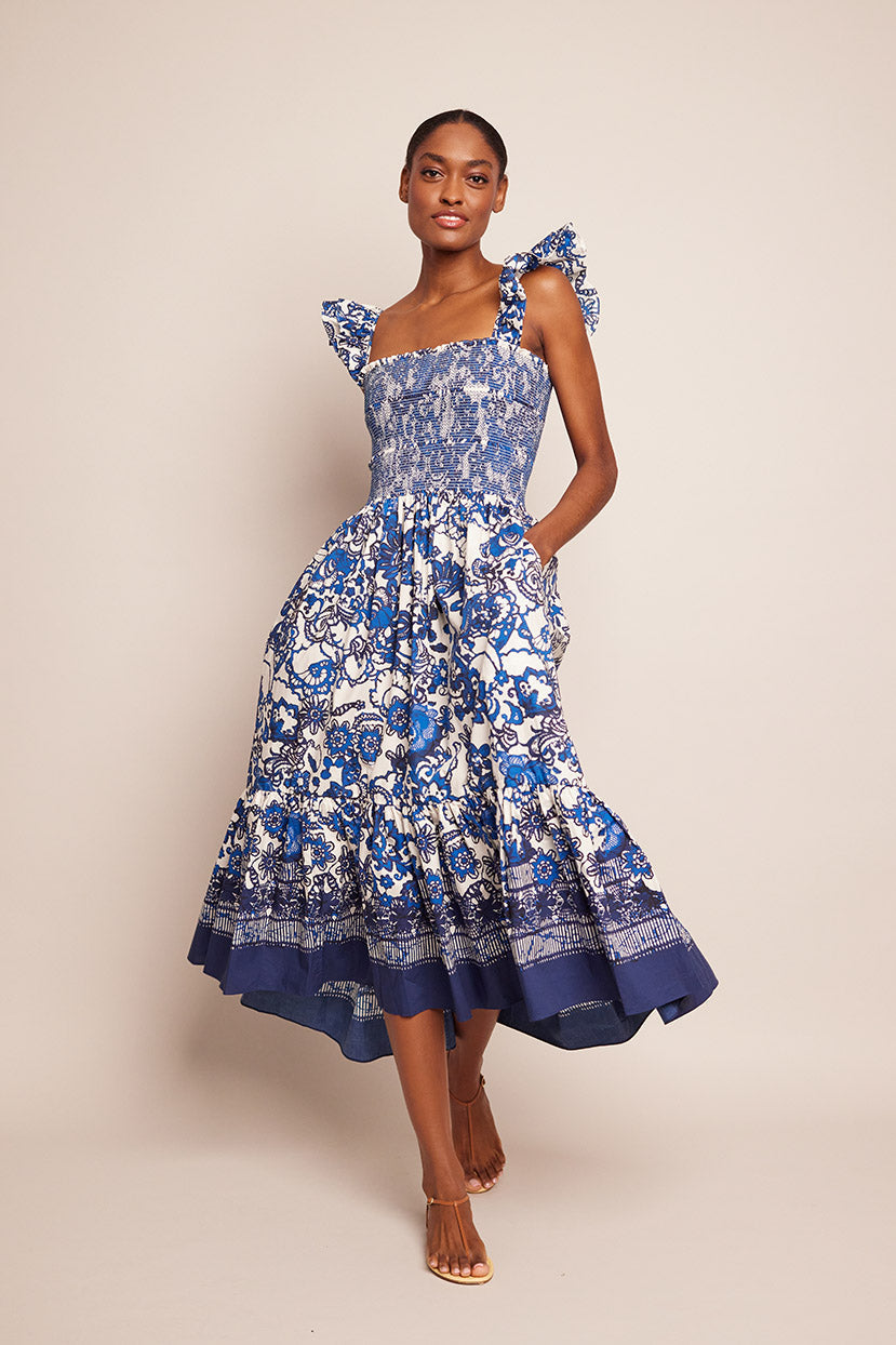 Ruby Dress, Dentelle Blue