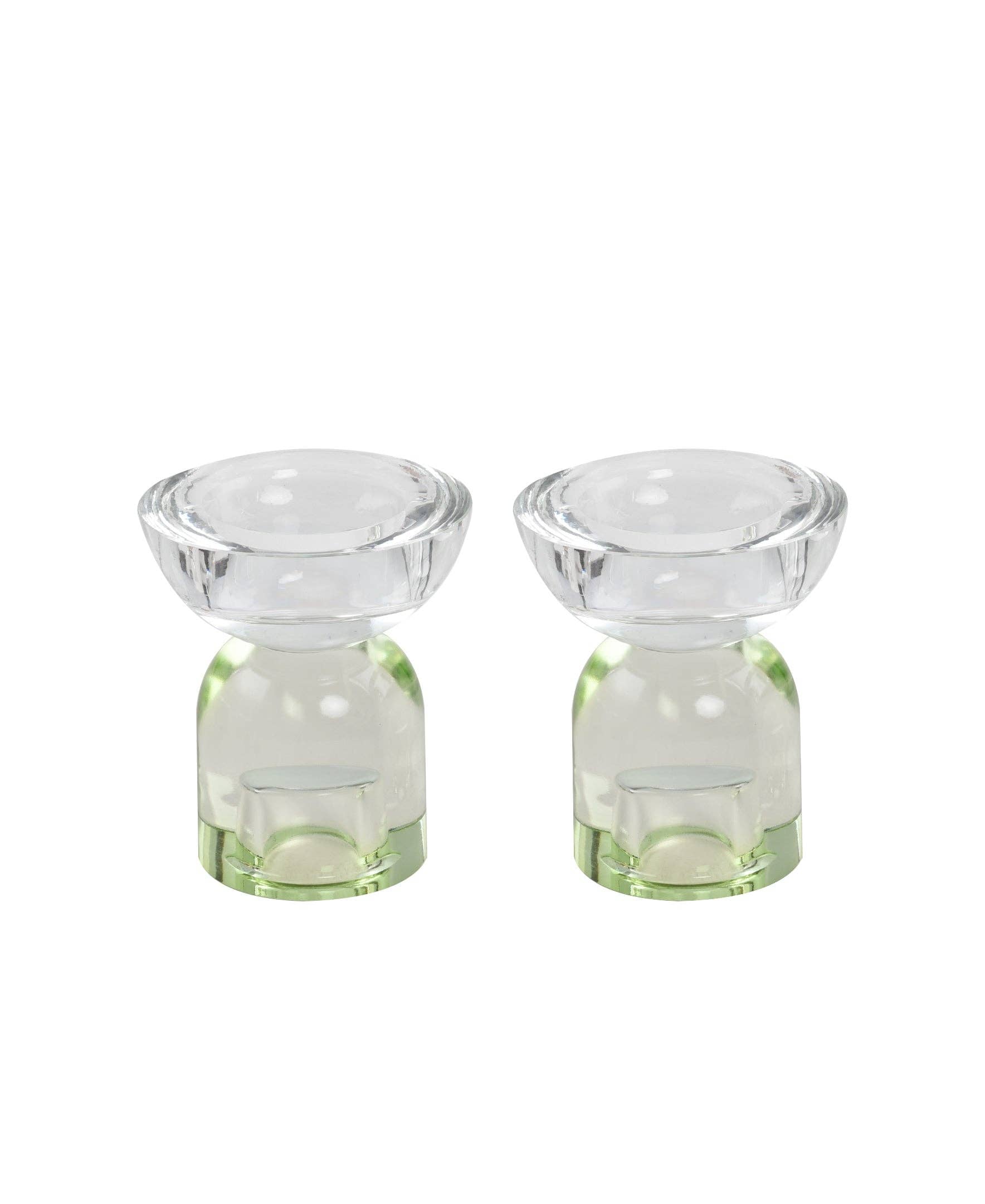 Green Candle Holder/Tea Light