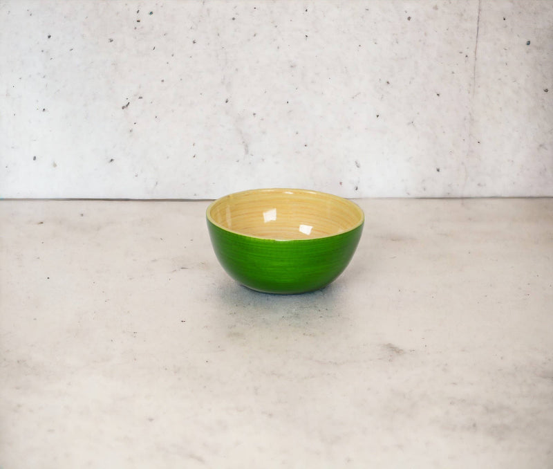 Bamboo Mini Bowl: White