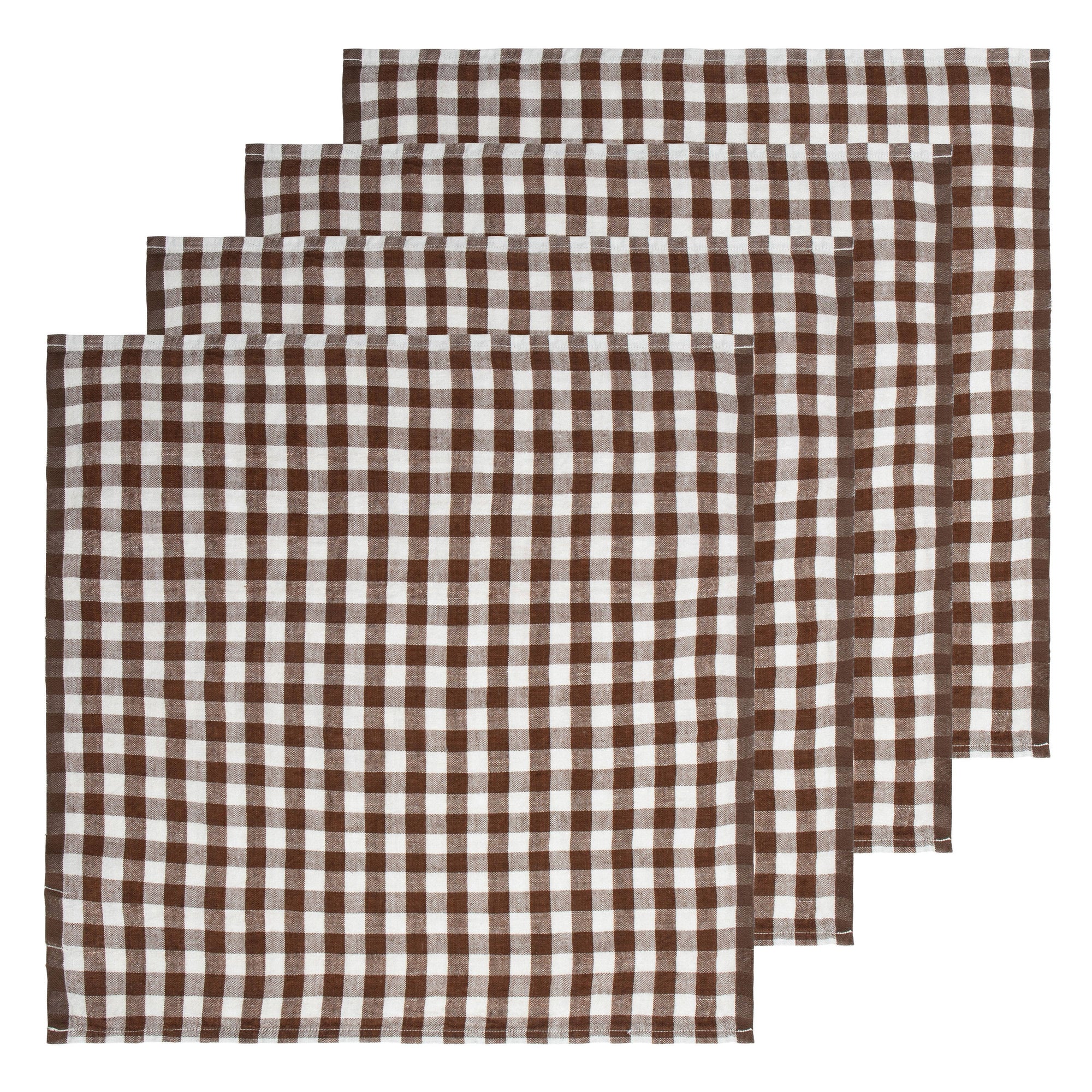 Walnut Gingham Napkin