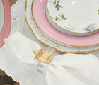 Pagoda Napkin Rings, S/4