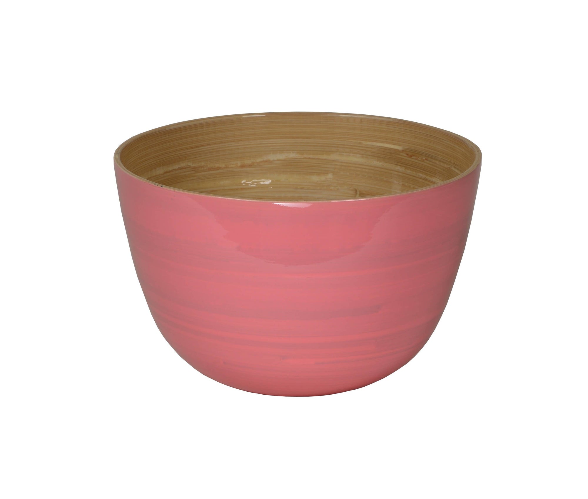Bamboo Serving Bowl: White