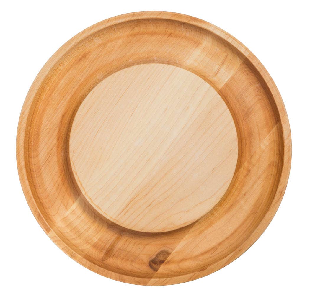 Maple Round Board with Groove, 16"