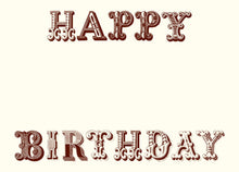 Happy Birthday Greeting Card