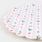 Festive Scalloped Large Tray