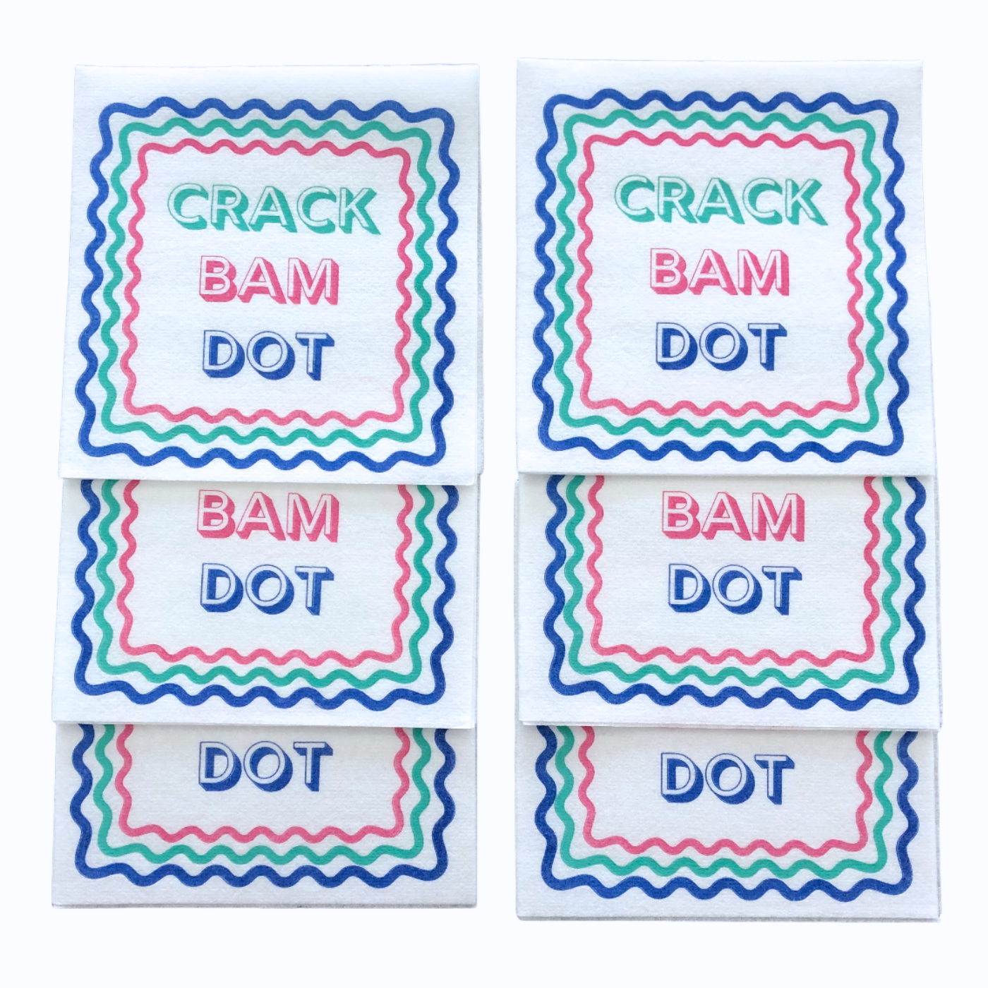Big Stack Mahj Cocktail Napkins