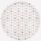 Festive Scalloped Large Tray