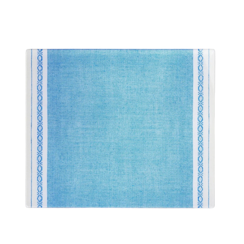 Chambray Embroidered Acrylic Placemat