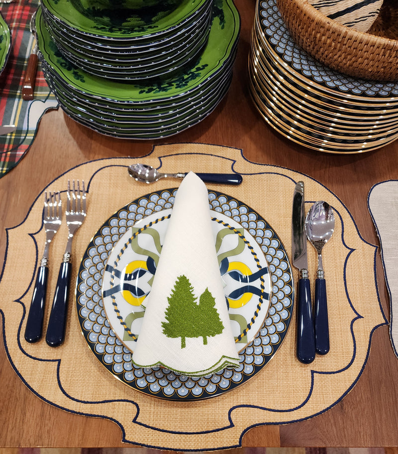 Linen Northwoods Napkins, Set of 4