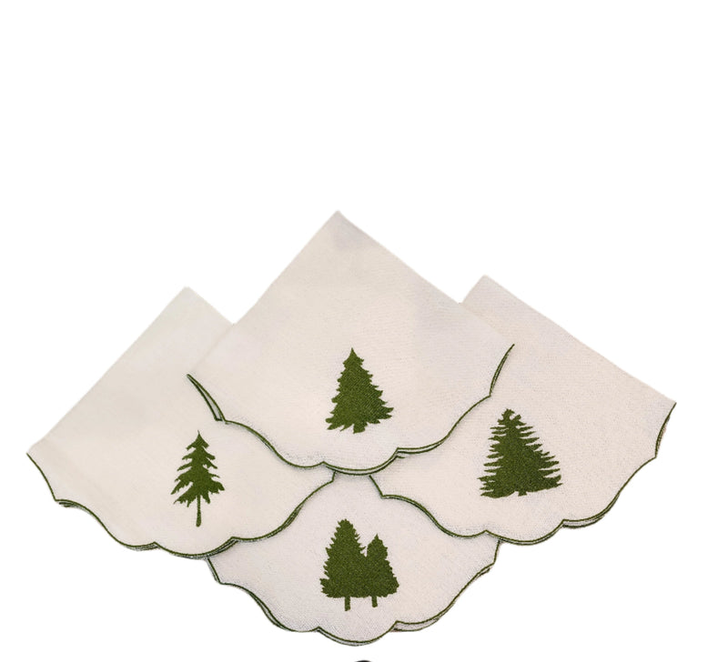 Linen Northwoods Napkins, Set of 4