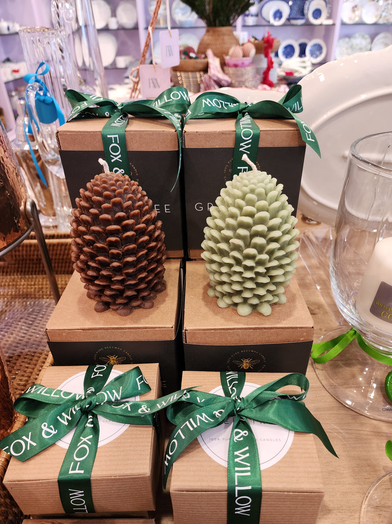 Jumbo Pine Cone,  Espresso