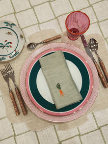 Set of 4 Vedura Napkins, Sage