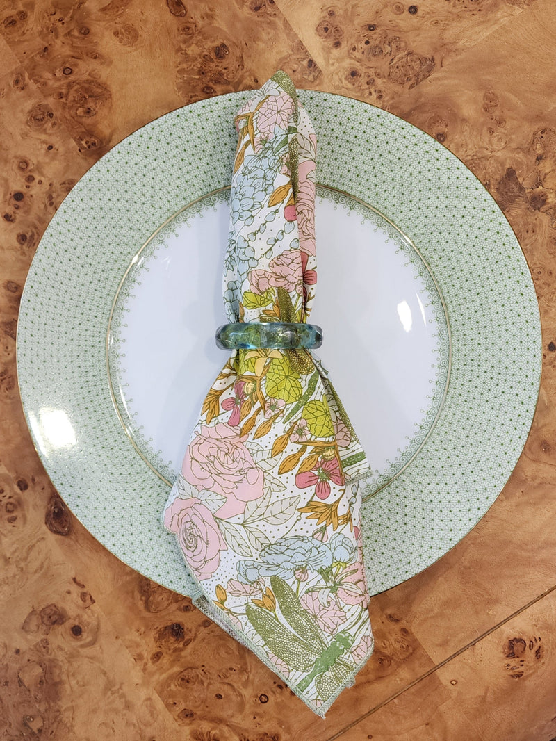 Ocean Acrylic Napkin Ring