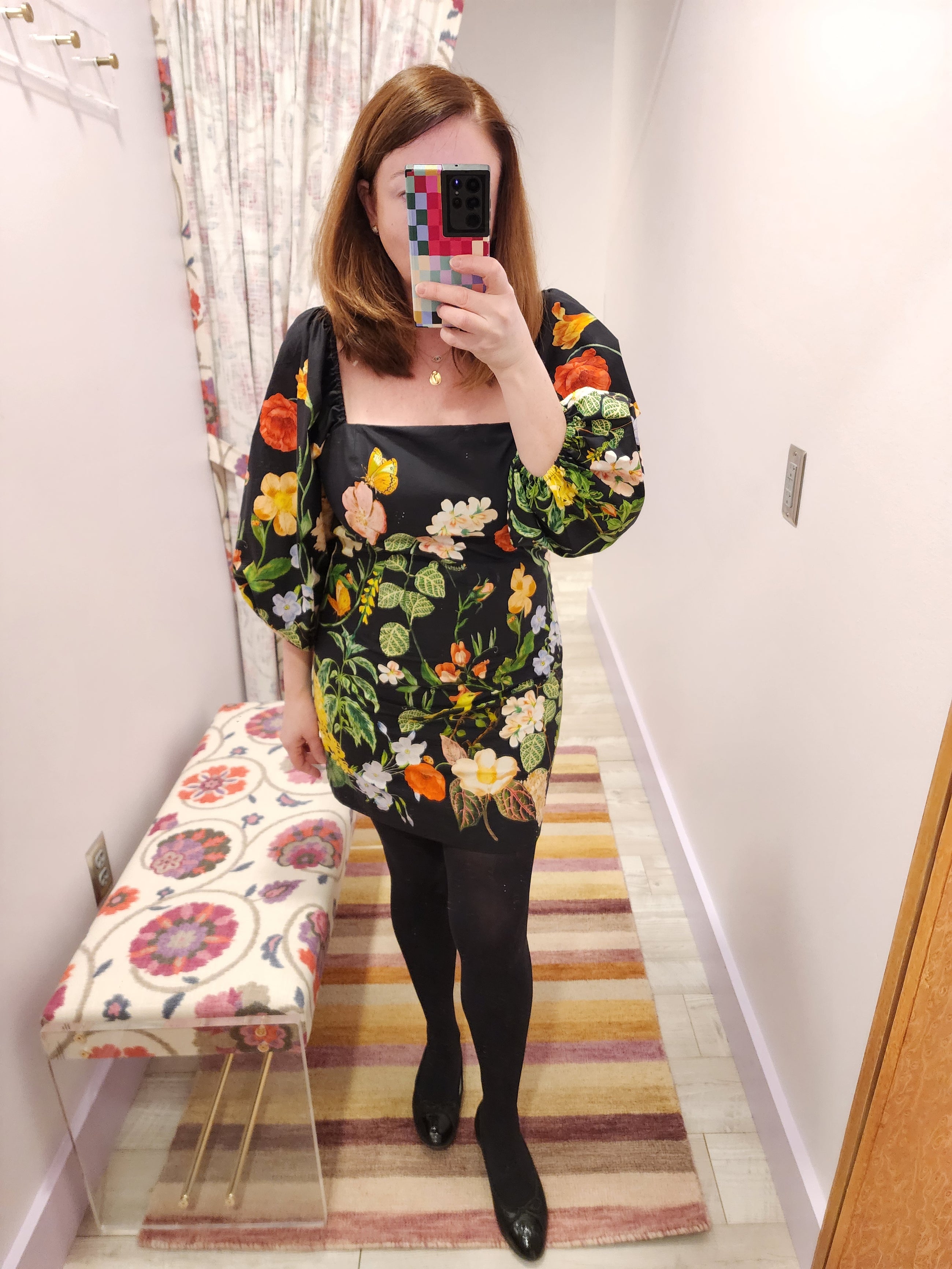 Cara Cara Montauk Dress, Nectar Black