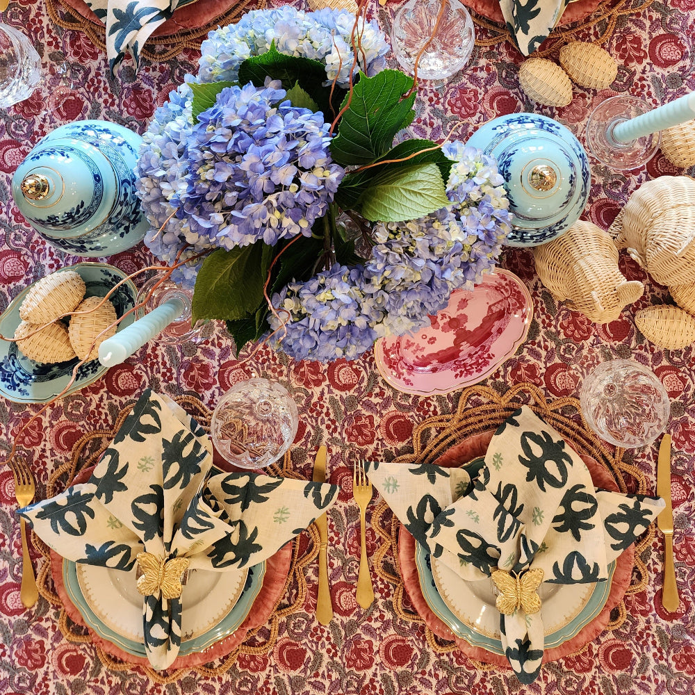 Bohemian Floral 60x120" Tablecloth