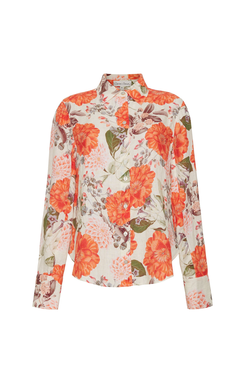 Perfect Linen Shirt by Cara Cara