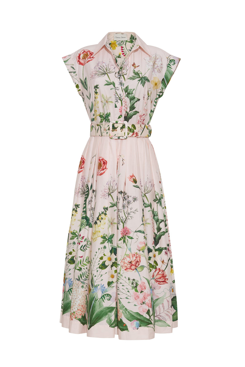 Octavia Dress, Bloomsfield Pink by Cara Cara